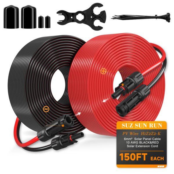 150Ft 10AWG (6mm²) PV Wire